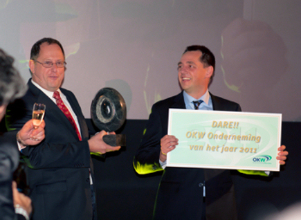 DARE!! Winnaar Beste Onderneming van Woerden 2011