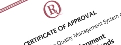 Snapshot ISO9001 Certificaat