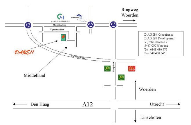Plattegrond D.A.R.E!!